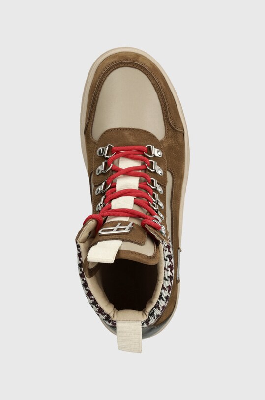 Δερμάτινα παπούτσια Filling Pieces Mountain Boot Quartz καφέ 63333361933