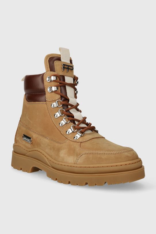 Semišové topánky Filling Pieces Mountain Boot Quartz 63333369985 hnedá AW23