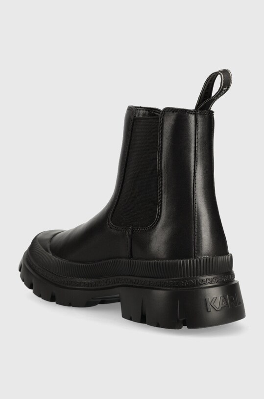 Взуття Шкіряні черевики Karl Lagerfeld TREKKA MENS KL25243.000 чорний