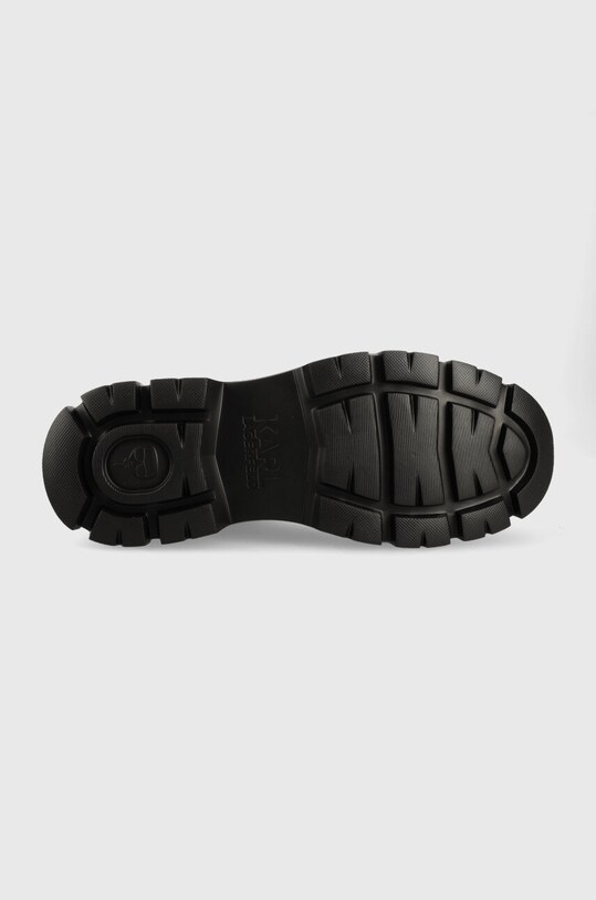 Шкіряні черевики Karl Lagerfeld TREKKA MENS KL25243.000 чорний