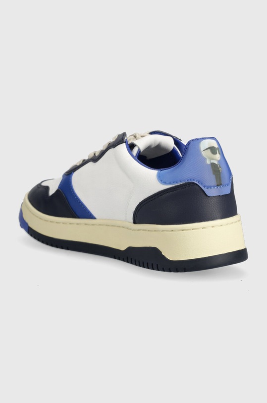 Cipők Karl Lagerfeld bőr sportcipő KREW NFT KL53021.01A sötétkék