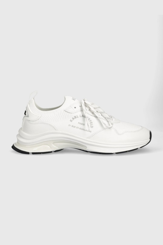 Karl Lagerfeld sneakersy LUX FINESSE tekstylny biały KL53138.K11