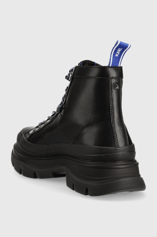 Încălțăminte Karl Lagerfeld bocanci de piele LUNAR KL22943.00X negru