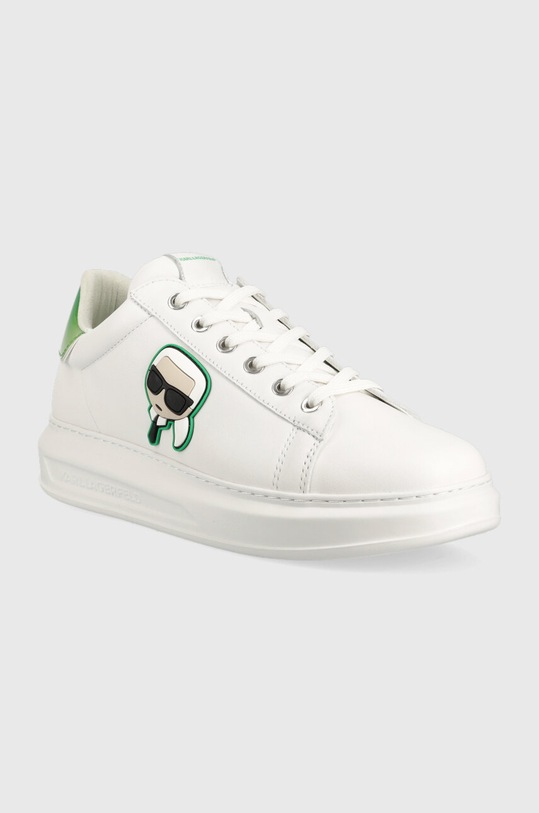 Karl Lagerfeld sneakersy skórzane KAPRI MENS KL52530G.01F biały AW23