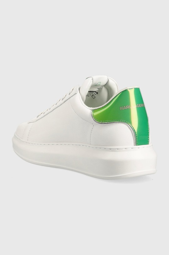 Obuwie Karl Lagerfeld sneakersy skórzane KAPRI MENS KL52530G.01F biały