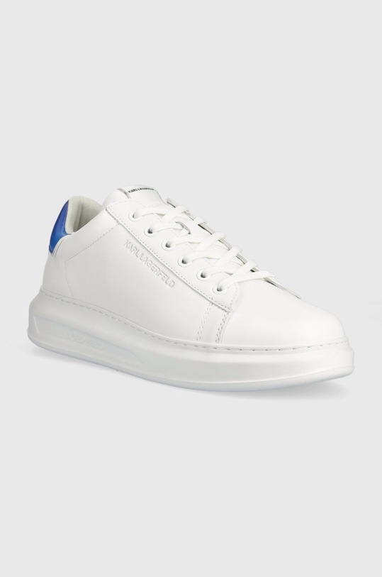 Karl Lagerfeld sneakersy skórzane KAPRI MENS NFT KL52573.01B biały AW23