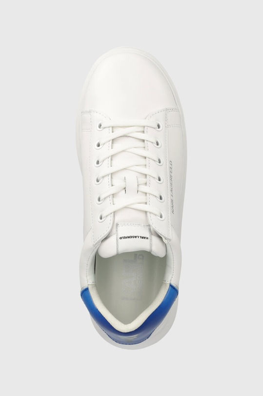 Karl Lagerfeld sneakersy skórzane KAPRI MENS NFT biały KL52573.01B
