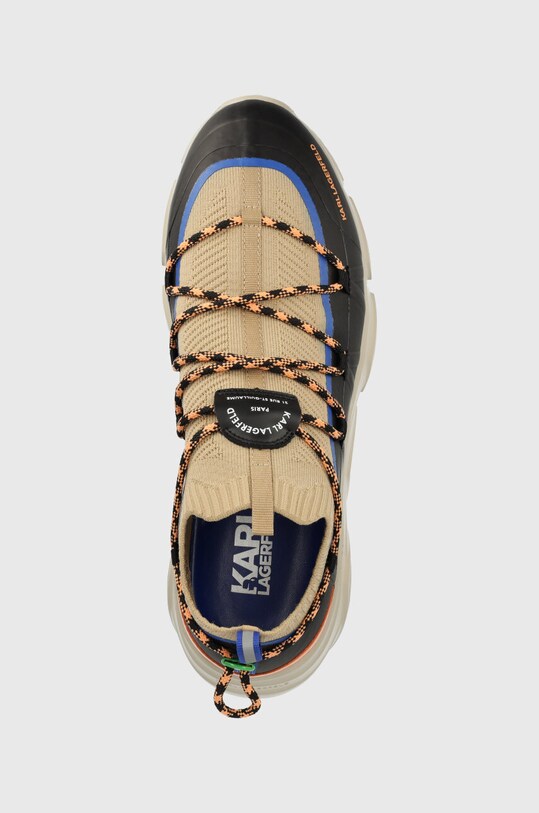 Karl Lagerfeld sneakersy VERGER beżowy KL51643.KTN