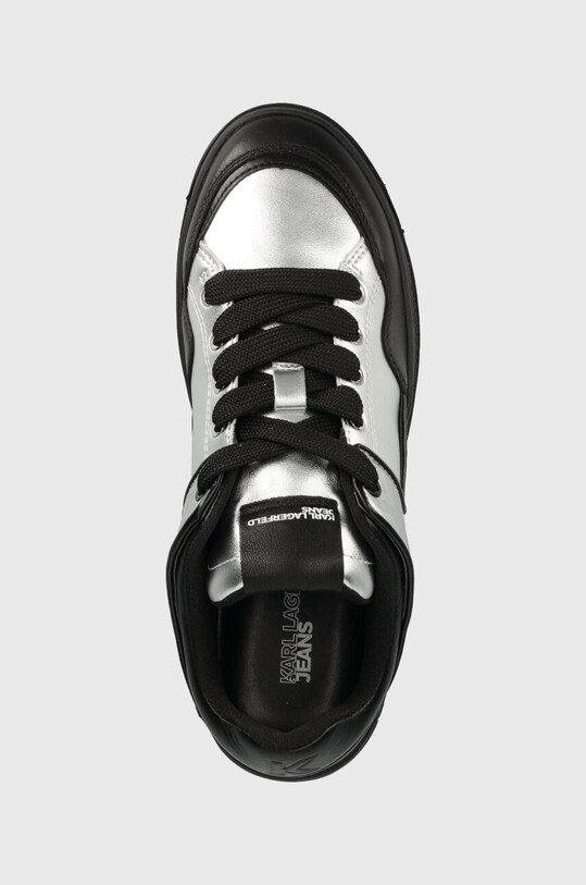 Karl Lagerfeld Jeans sneakers KREW KL argintiu KLJ53020.0S0