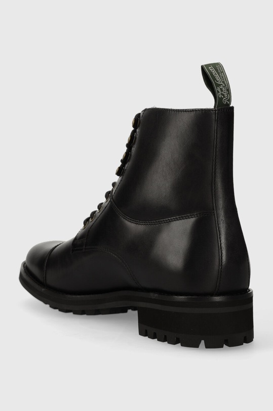 Obuwie Polo Ralph Lauren trzewiki skórzane Bryson Boot 812754384003.001 czarny