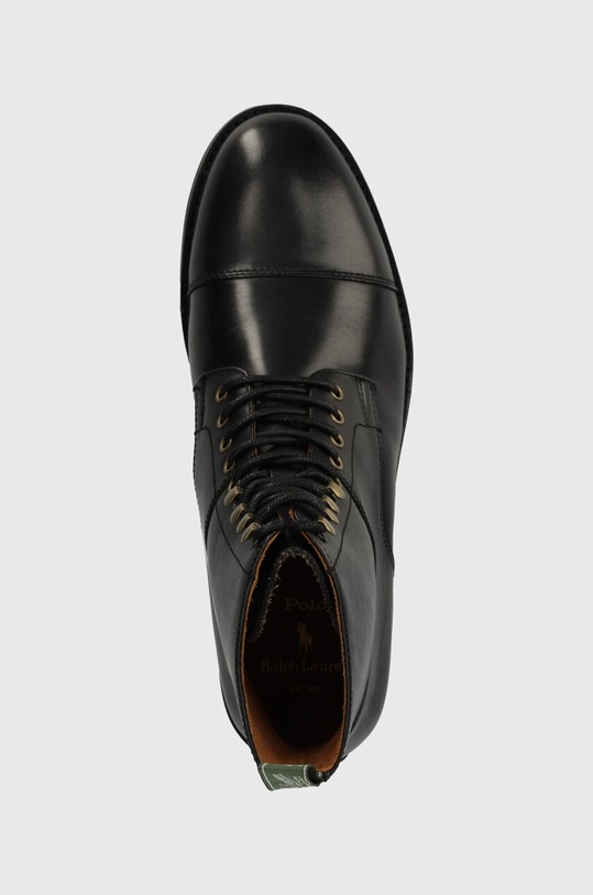 Polo Ralph Lauren trzewiki skórzane Bryson Boot czarny 812754384003.001