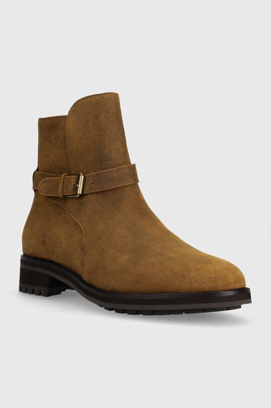 Polo Ralph Lauren velúr cipő Bryson Jdpr 812913542001.250 barna AW23