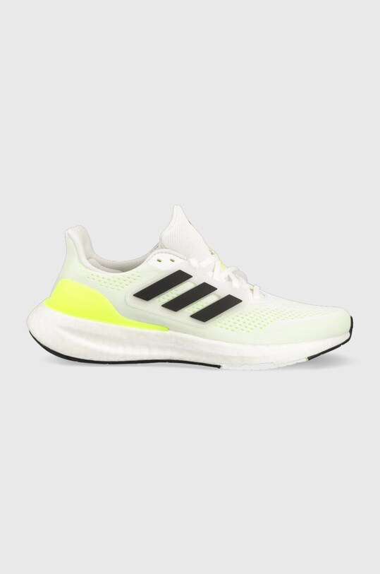 Bežecké topánky adidas Performance 23 PUREBOOST textilný biela IF2379