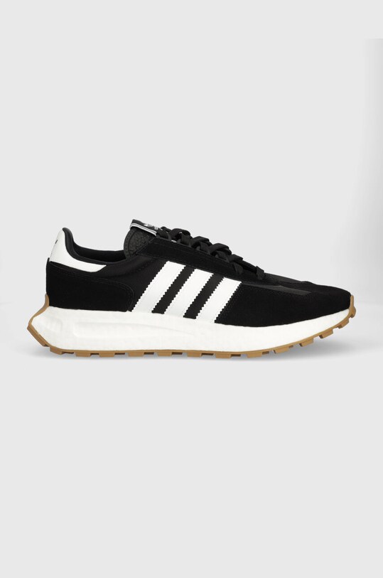 adidas Originals sneakersy RETROPY skóra zamszowa czarny IF2883