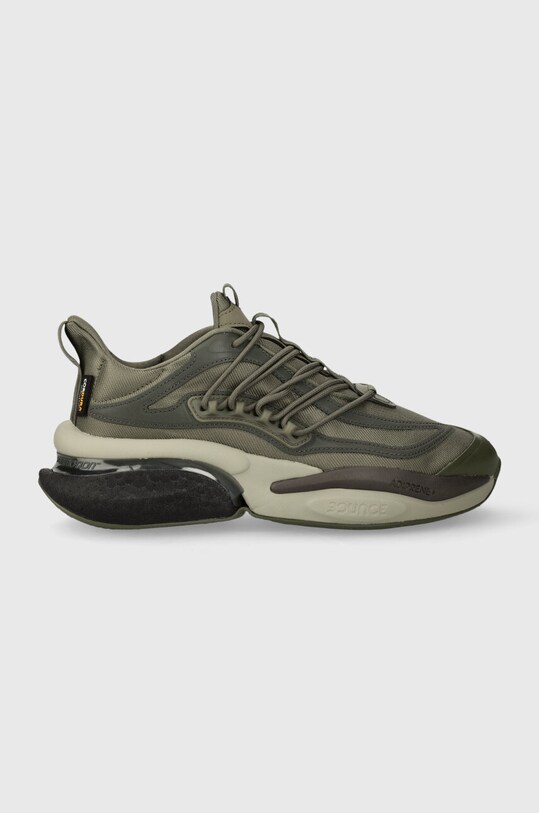 adidas scarpe da corsa AlphaBoost V1 sintetico verde IG3129