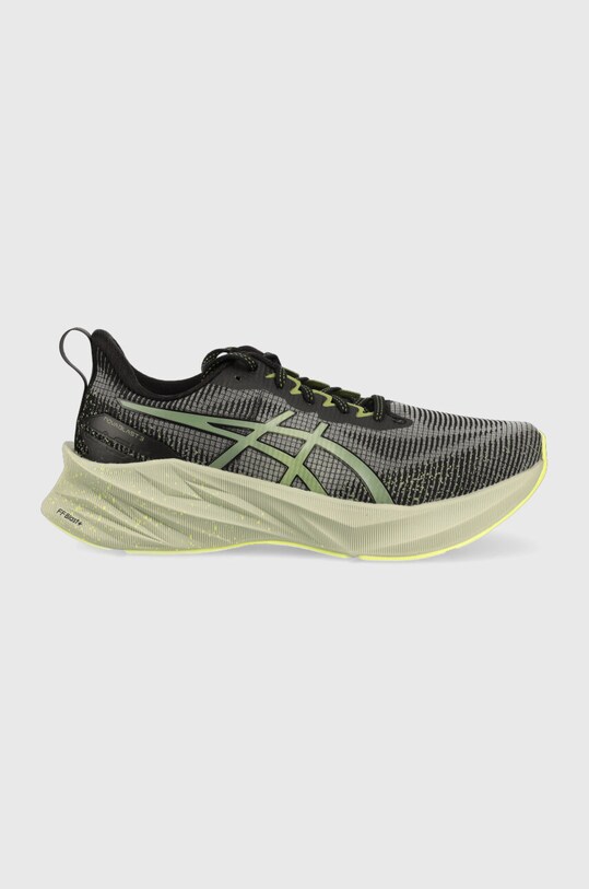 Asics buty do biegania Novablast 5 syntetyczny zielony 1011B591.003