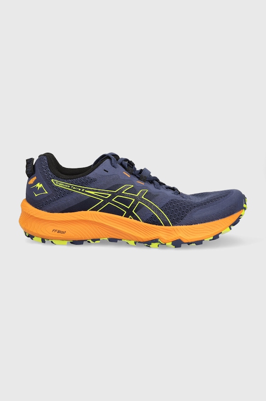 Asics scarpe da corsa Trabuco Terra 2 sintetico blu navy 1011B607.400