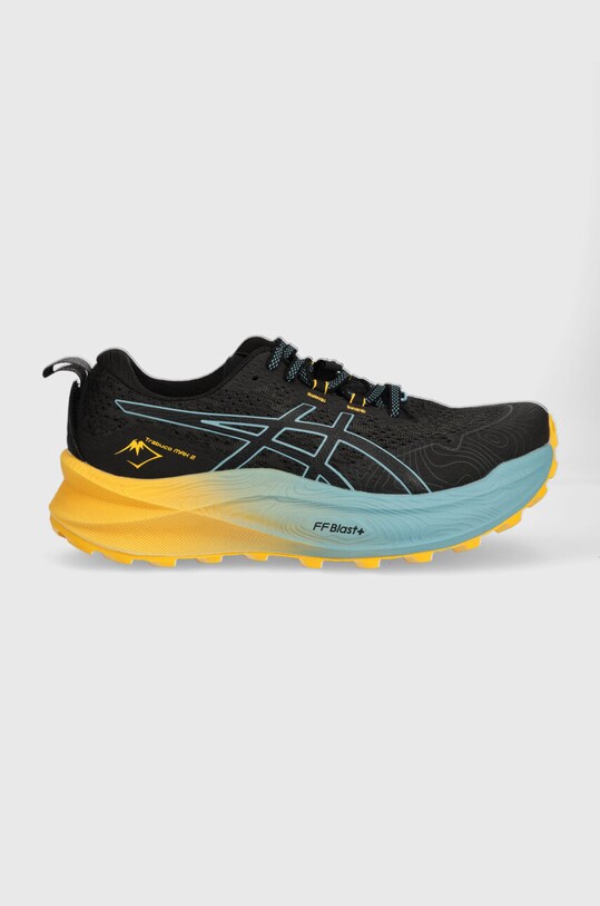 Asics buty do biegania Trabuco Max 2 syntetyczny czarny 1011B606.003