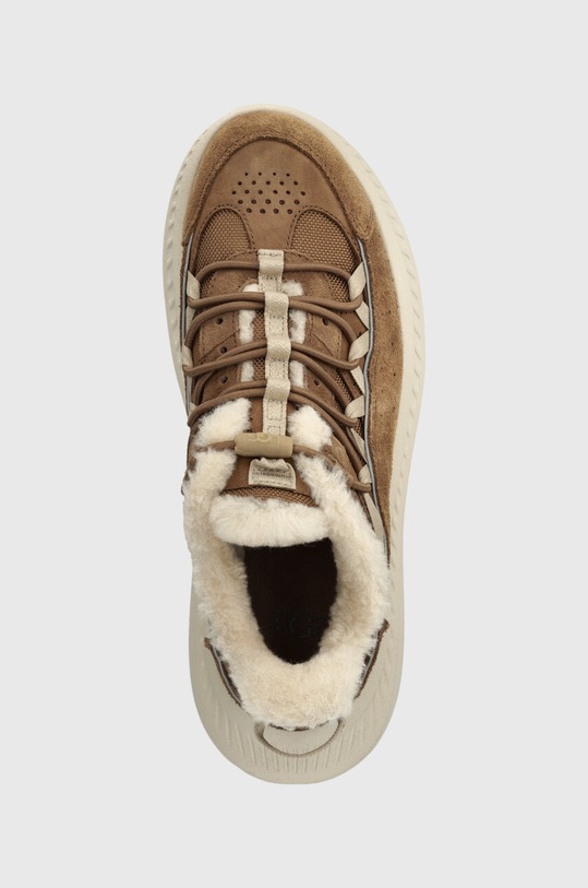 Замшевые кроссовки UGG Ca805 V2 Remix Heritage коричневый 1145350.CHE