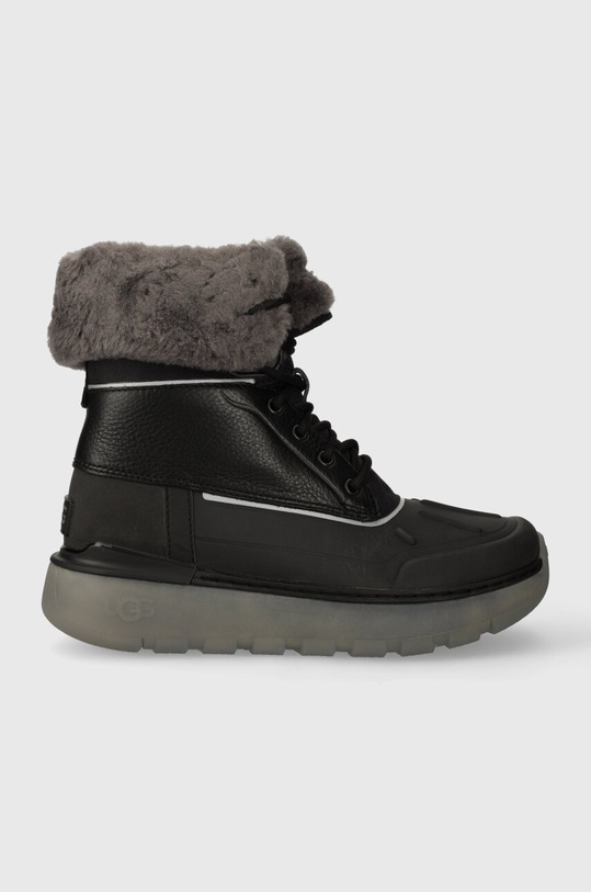 Зимові чоботи UGG City Butte лицьова шкіра чорний 1153390.BLK