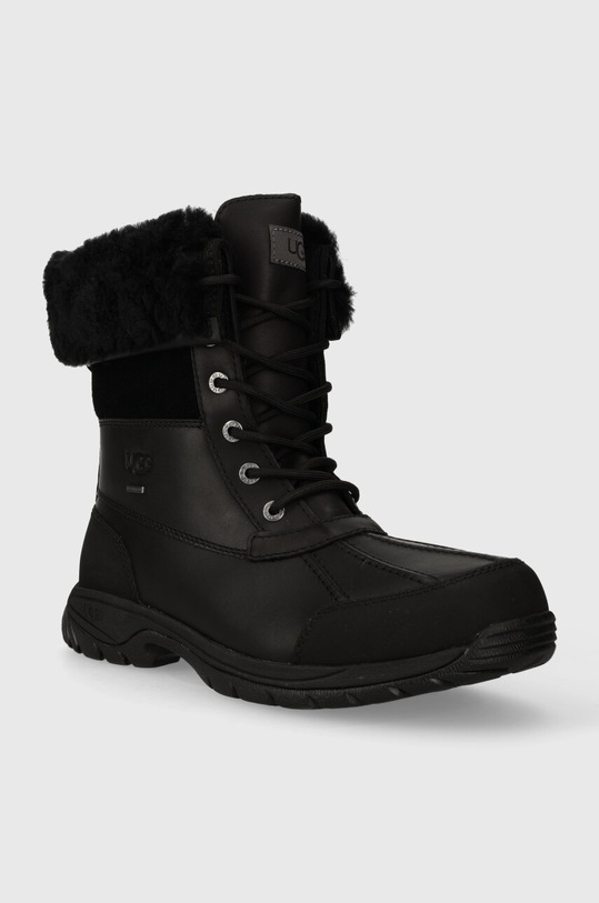 UGG śniegowce skórzane Butte 5521.BLK czarny AA00