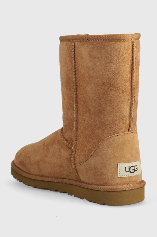 Obuwie UGG śniegowce zamszowe Classic Short 5800.CHE brązowy