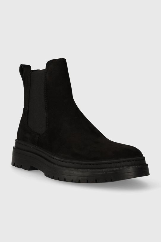 Vagabond Shoemakers sztyblety zamszowe JAMES 5680.150.20 czarny AW23