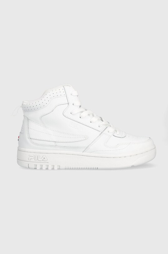 Fila sneakers din piele FXVENTUNO înalt alb FFM0156