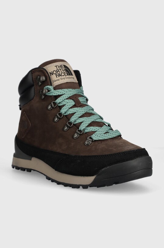 The North Face pantofi Back-To-Berkeley IV Leather WP NF0A817QZN31 maro AW24