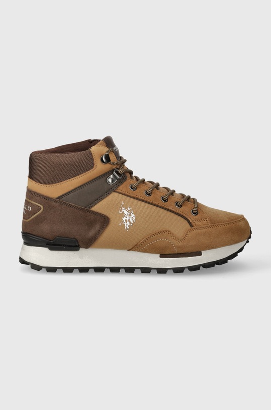 Αθλητικά U.S. Polo Assn. ARON υφασμάτινο καφέ ARON005M.CST1