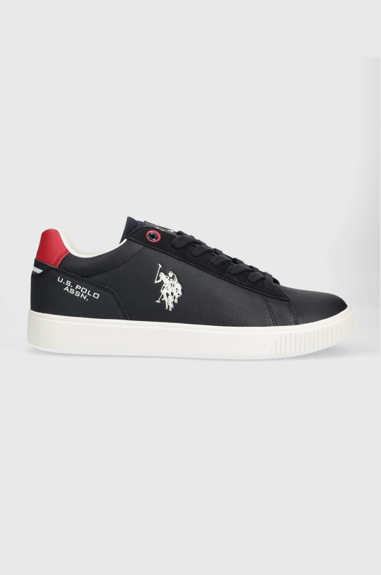 Αθλητικά U.S. Polo Assn. TYMES απομίμηση λείου δέρματος σκούρο μπλε TYMES006M.CYN1