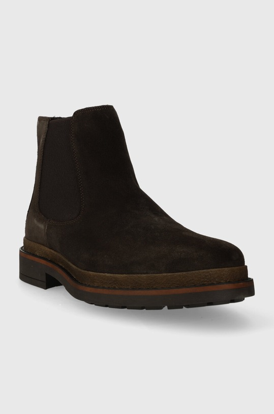 U.S. Polo Assn. botine din piele intoarsa YANN YANN005M.CS1 maro AW23
