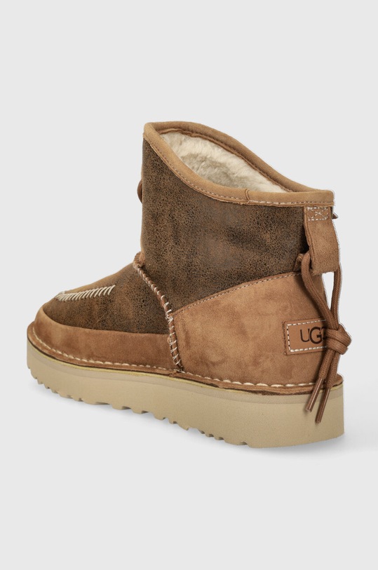 Παπούτσια Μπότες σουέτ UGG Campfire Crafted Regenerate 1144017.CHE καφέ