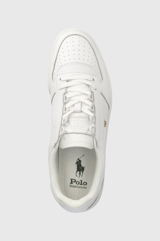 Polo Ralph Lauren sneakersy skórzane Hanford brązowy 809877610004.270