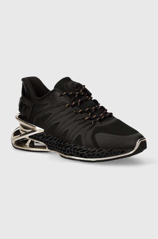 PLEIN SPORT sneakers Chrome Tiger Gen.X.-02 textil negru USC0398.STE003N.0216