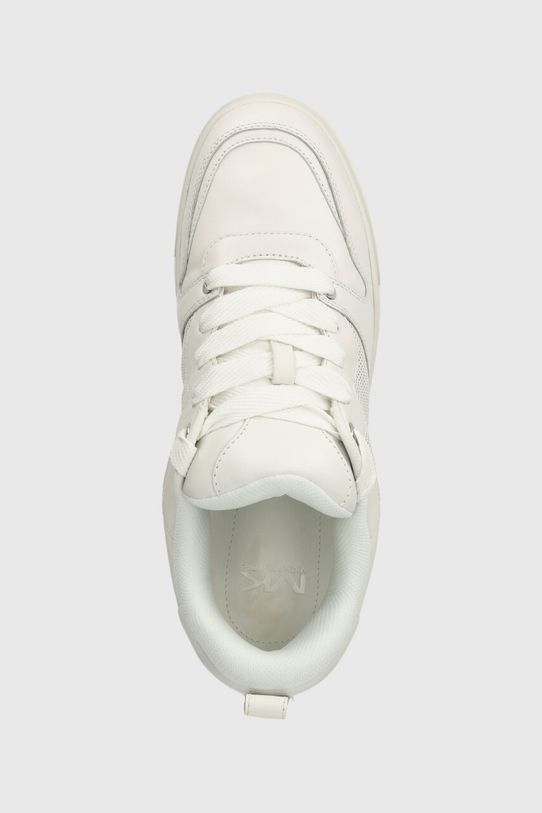 Michael Kors sneakersy skórzane Barett biały 42F3BRFS1L.085