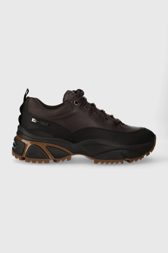 Michael Kors sneakersy Logan tekstylny brązowy 42F3LGFS1L.205