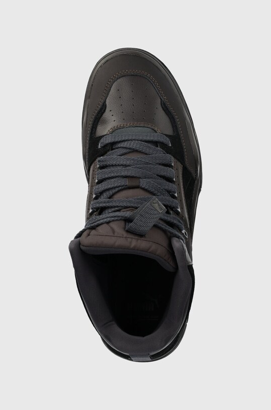 Kožené tenisky Puma Slipstream Hi Xtreme hnědá 393271