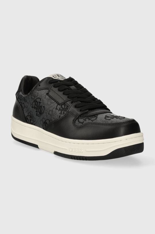 Αθλητικά Guess ANCONA 4G FM8ANG.LEA12.COAL μαύρο AW23