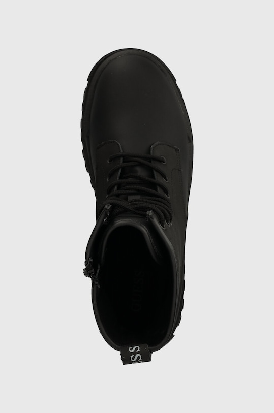 Členkové topánky Guess CESENA čierna FM8CEN.LEA12.BLACK