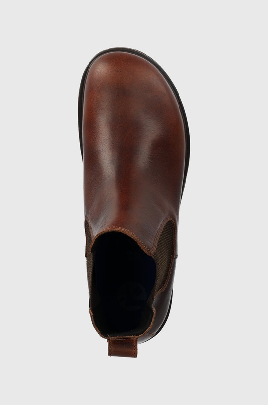 Birkenstock sztyblety skórzane Highwood brązowy 1025718