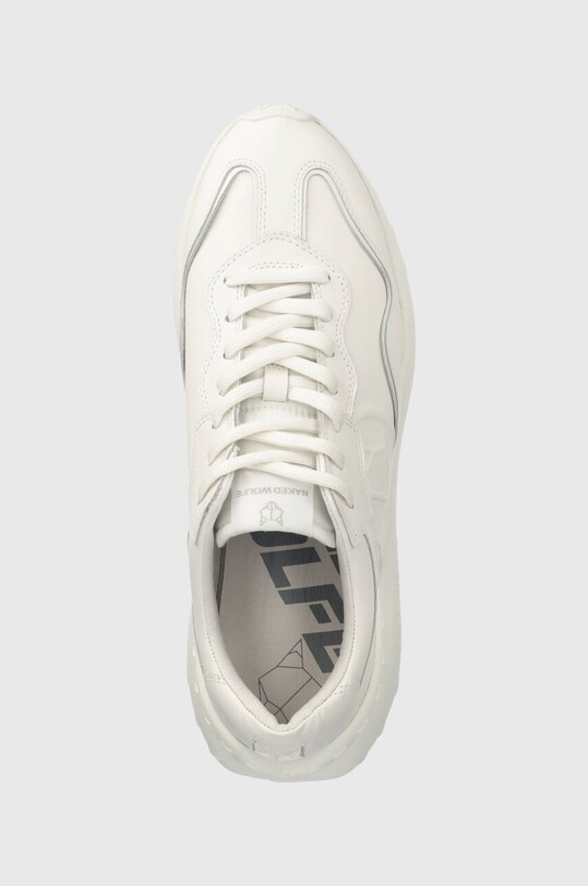 Naked Wolfe sneakersy skórzane Drought biały Drought.Triple.White