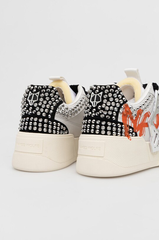 Naked Wolfe sneakers Kosa bej Kosa.Graffiti.BlkWht