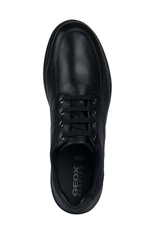 Geox półbuty skórzane U LEITAN A U363QA.00085.C9999 czarny