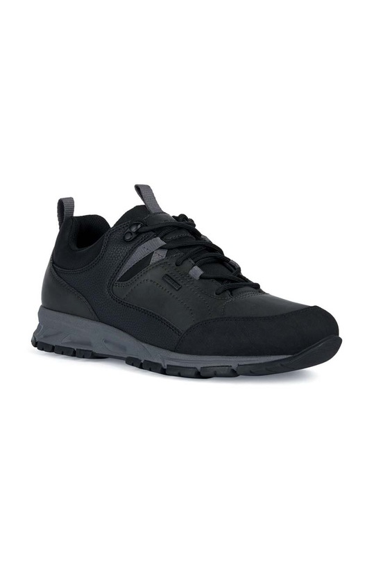 Geox sneakersy skórzane U DORAY B ABX B U360MB.0MEBU.C9999 czarny AW23