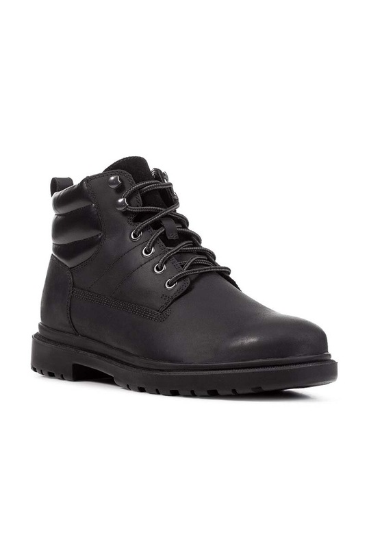 Geox bőr cipő U ANDALO A U26DDA.00045.C9999 fekete AW23