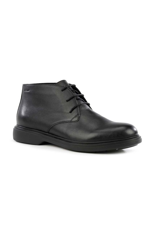 Geox trzewiki skórzane U OTTAVIO B U16DCB.00043.C9999 czarny AW23