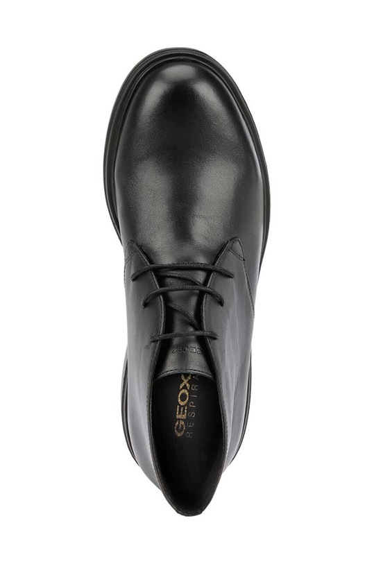 Geox trzewiki skórzane U OTTAVIO B U16DCB.00043.C9999 czarny