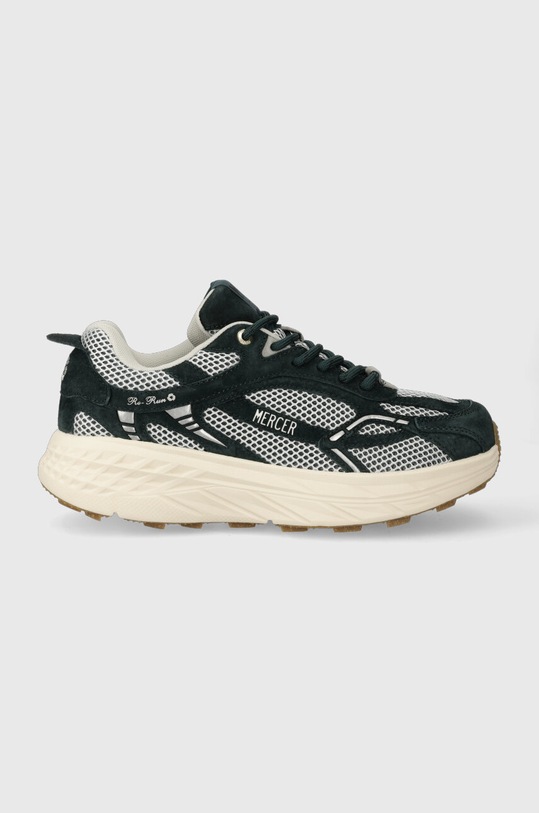 The Mercer Brand sneakersy The Re-Run MAX Nubuck tekstylny zielony ME233004.500