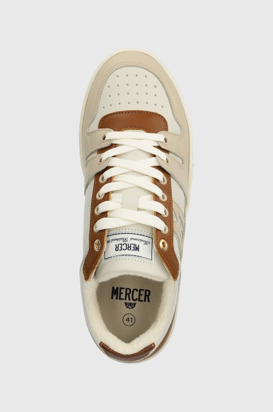 The Mercer Brand sneakers din piele The Brooklyn M bej ME233012.156